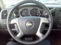 Ebony Steering Wheel Photo for 2012 Chevrolet Silverado 1500 #65572586