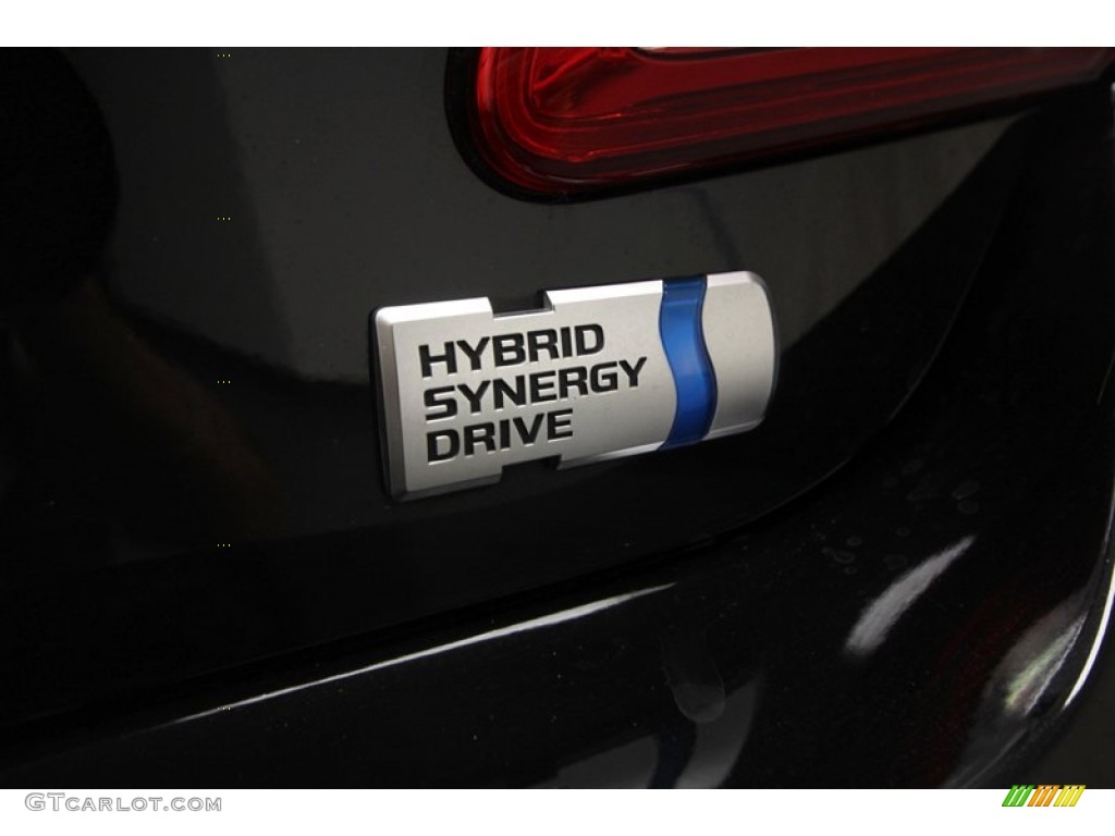 2011 Camry Hybrid - Black / Ash photo #45