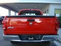 2008 Flame Red Dodge Ram 1500 Big Horn Edition Quad Cab  photo #5