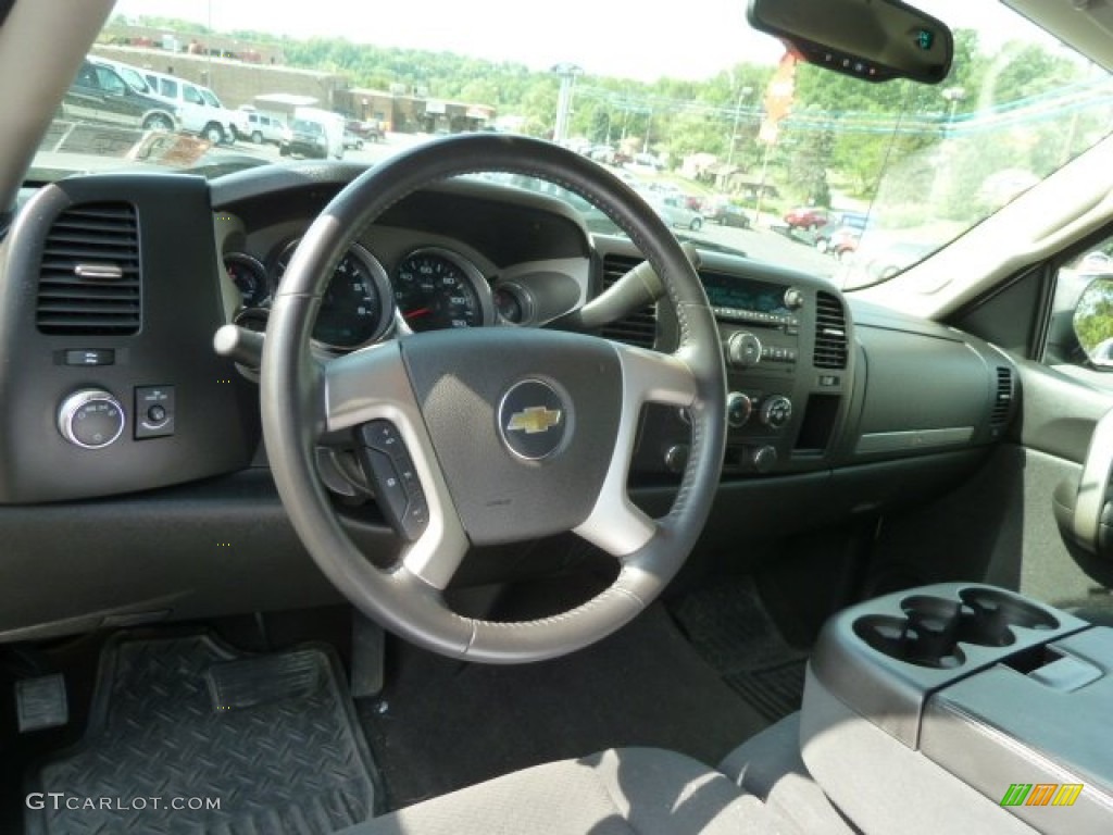 2008 Silverado 1500 LT Extended Cab 4x4 - Silver Birch Metallic / Ebony photo #10