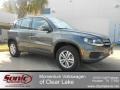 Pepper Gray Metallic - Tiguan S Photo No. 1
