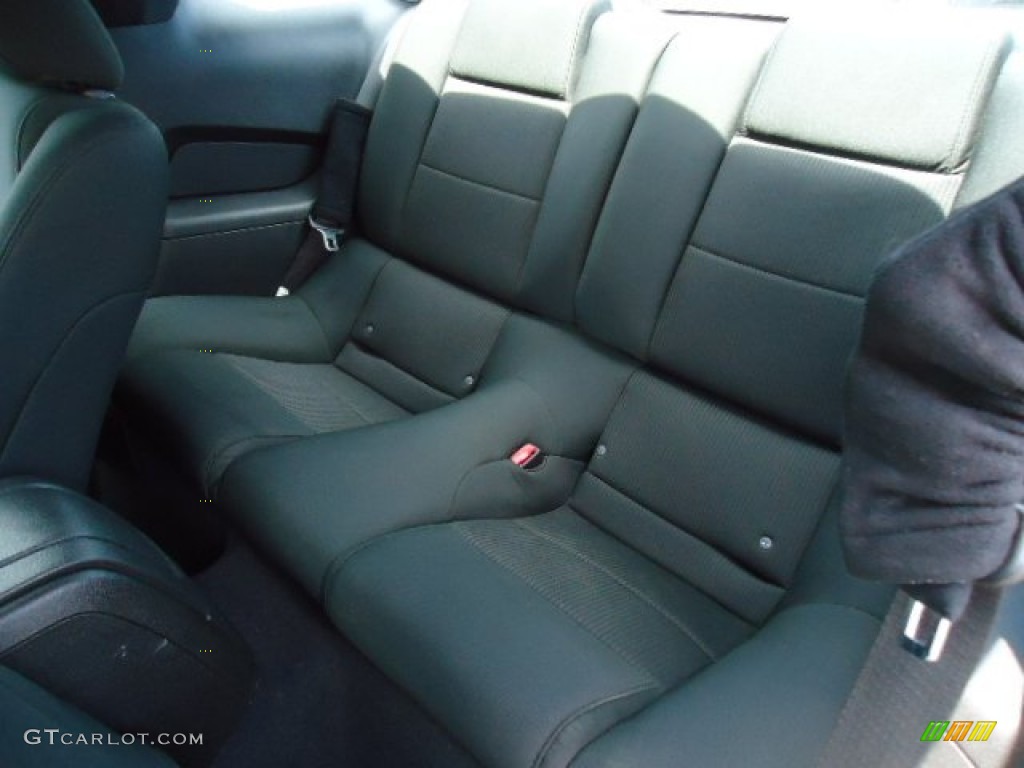 Charcoal Black Interior 2010 Ford Mustang V6 Coupe Photo #65574722