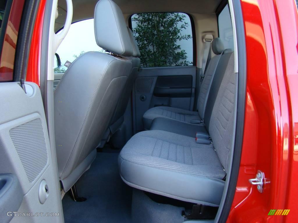 2008 Ram 1500 Big Horn Edition Quad Cab - Flame Red / Medium Slate Gray photo #12