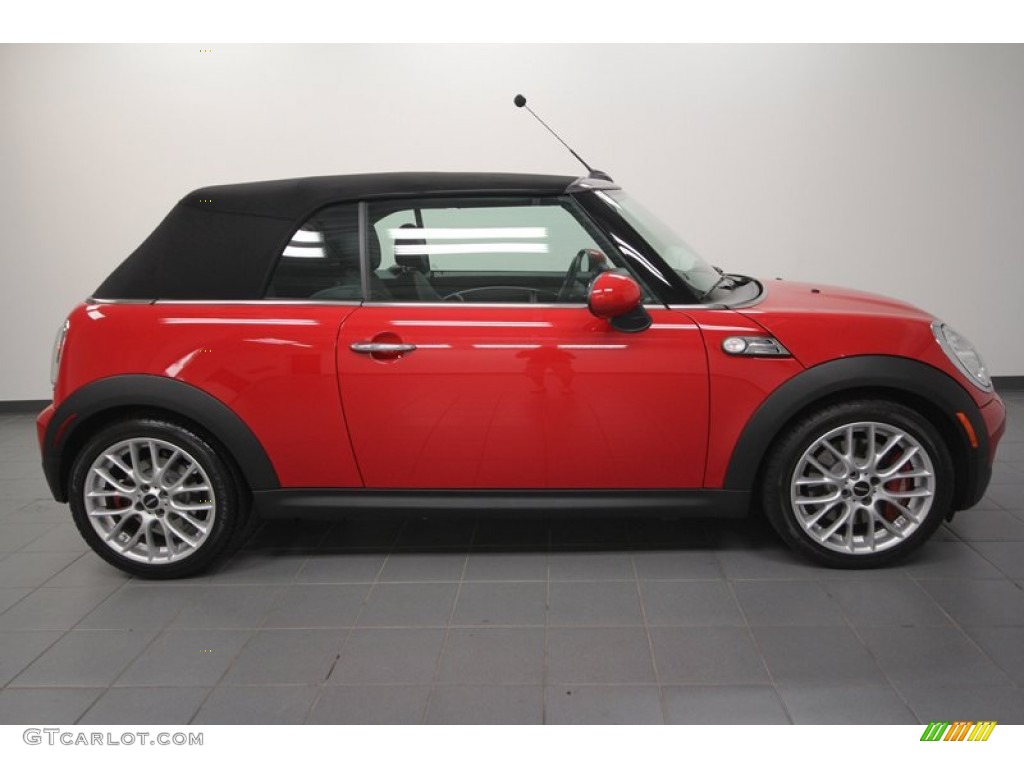 Chili Red 2009 Mini Cooper John Cooper Works Convertible Exterior Photo #65574851