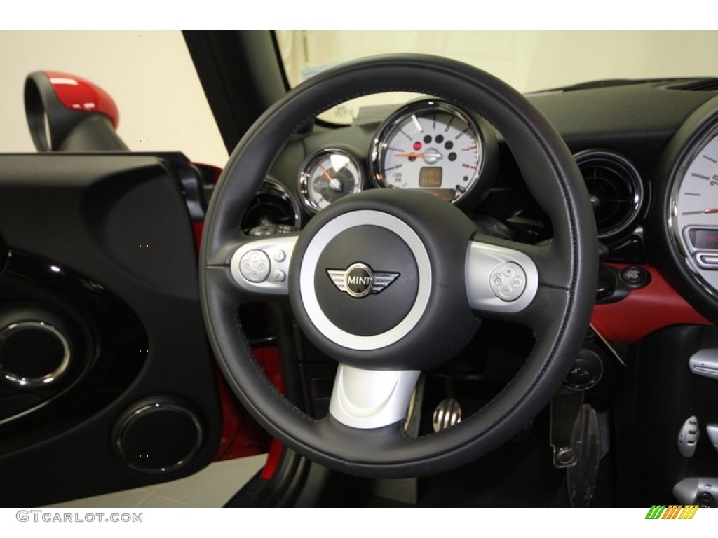 2009 Mini Cooper John Cooper Works Convertible Steering Wheel Photos