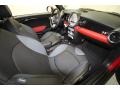 Black/Grey 2009 Mini Cooper John Cooper Works Convertible Interior Color