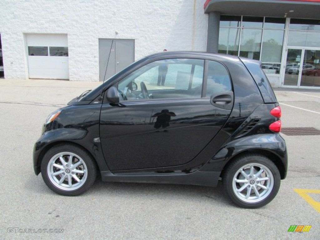 Deep Black 2008 Smart fortwo passion coupe Exterior Photo #65576204