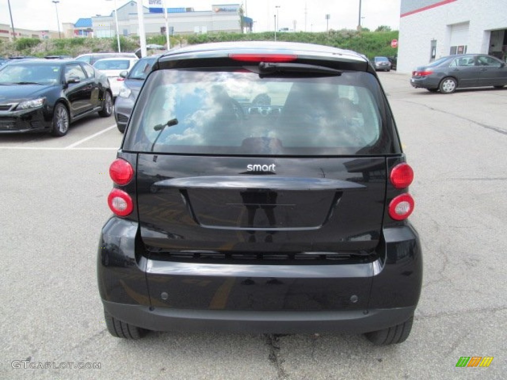 Deep Black 2008 Smart fortwo passion coupe Exterior Photo #65576219