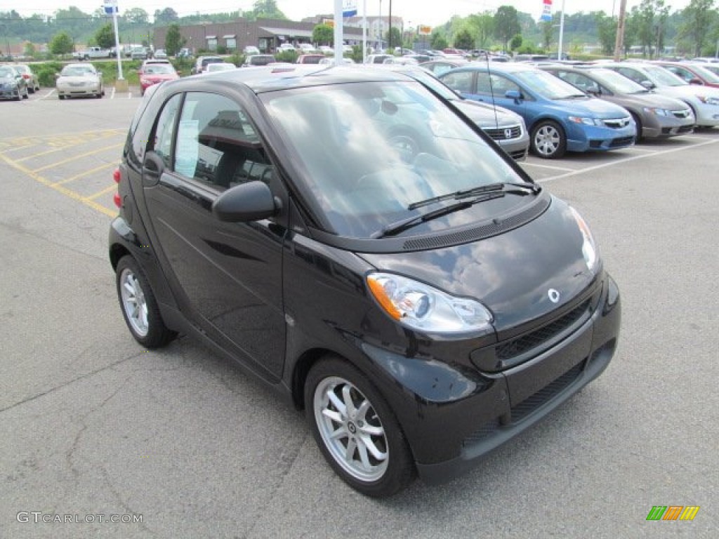 Deep Black 2008 Smart fortwo passion coupe Exterior Photo #65576252
