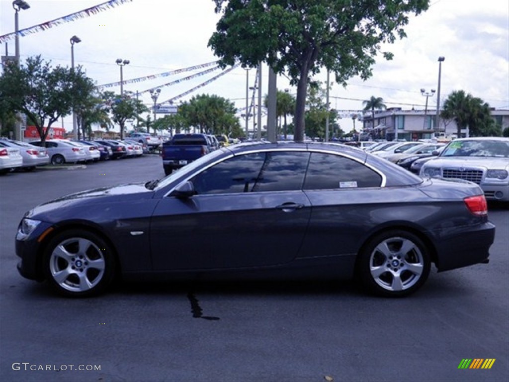 2007 3 Series 328i Convertible - Sparkling Graphite Metallic / Black photo #6