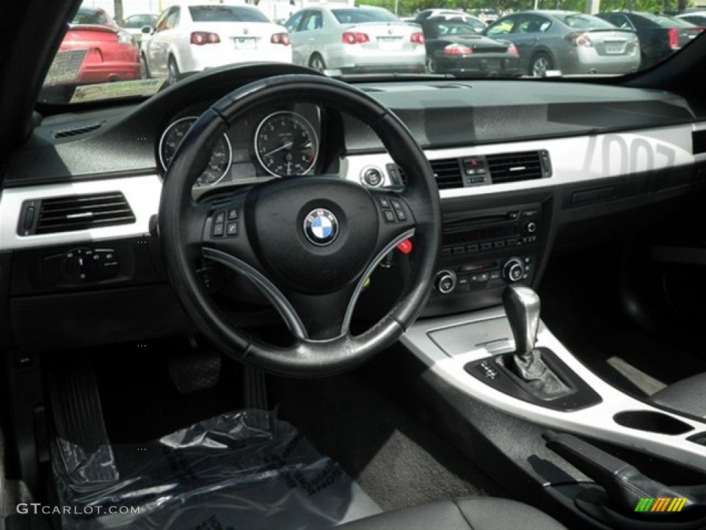 2007 3 Series 328i Convertible - Sparkling Graphite Metallic / Black photo #26