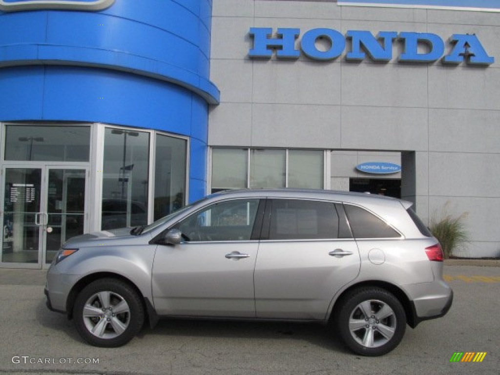 2010 MDX Technology - Palladium Metallic / Ebony photo #3