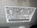 NH743MX: Palladium Metallic 2010 Acura MDX Technology Color Code