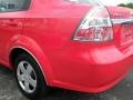 2007 Victory Red Chevrolet Aveo LS Sedan  photo #8