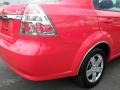 2007 Victory Red Chevrolet Aveo LS Sedan  photo #10