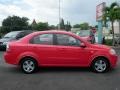 Victory Red - Aveo LS Sedan Photo No. 12