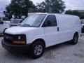 Summit White - Express 1500 Commercial Utility Van Photo No. 5