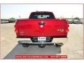 2009 Inferno Red Crystal Pearl Dodge Ram 2500 Laramie Quad Cab 4x4  photo #7