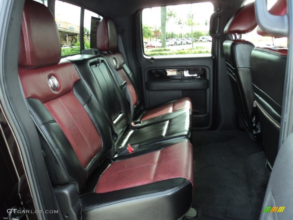 2010 Ford F150 Harley-Davidson SuperCrew 4x4 Rear Seat Photo #65579960