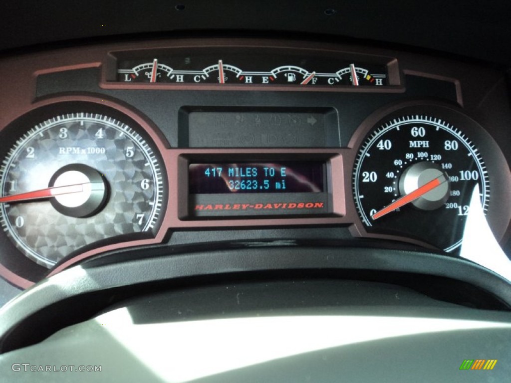 2010 Ford F150 Harley-Davidson SuperCrew 4x4 Gauges Photo #65580068