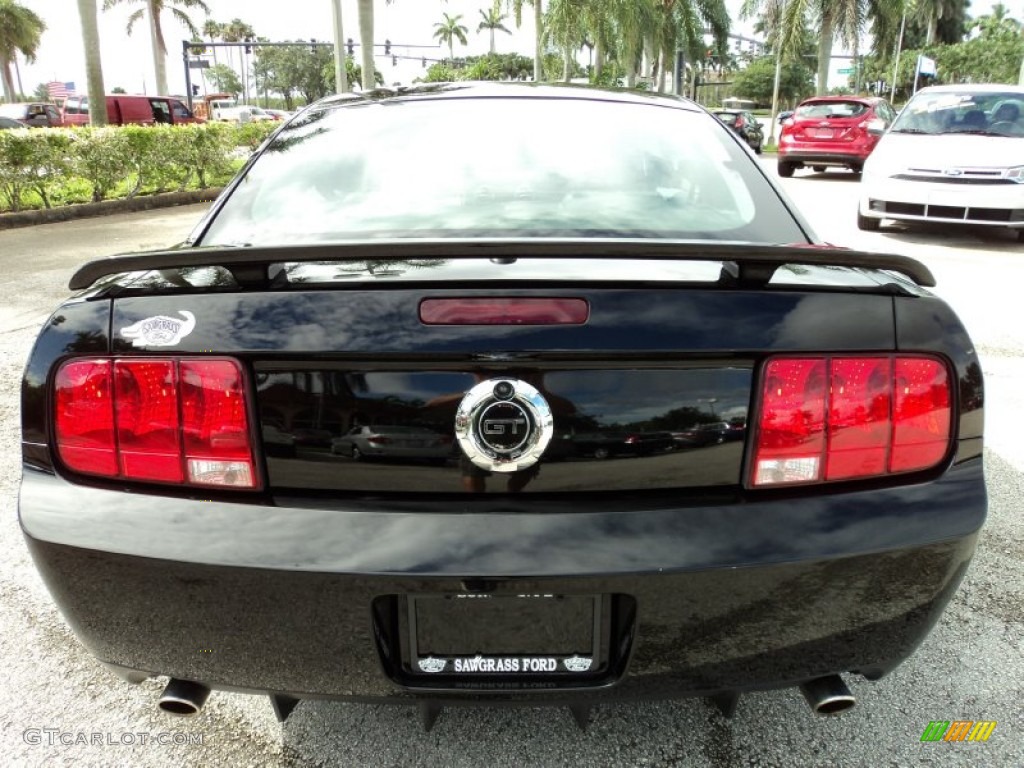 2008 Mustang GT/CS California Special Coupe - Black / Charcoal Black/Dove photo #8