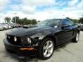 Black 2008 Ford Mustang GT/CS California Special Coupe Exterior