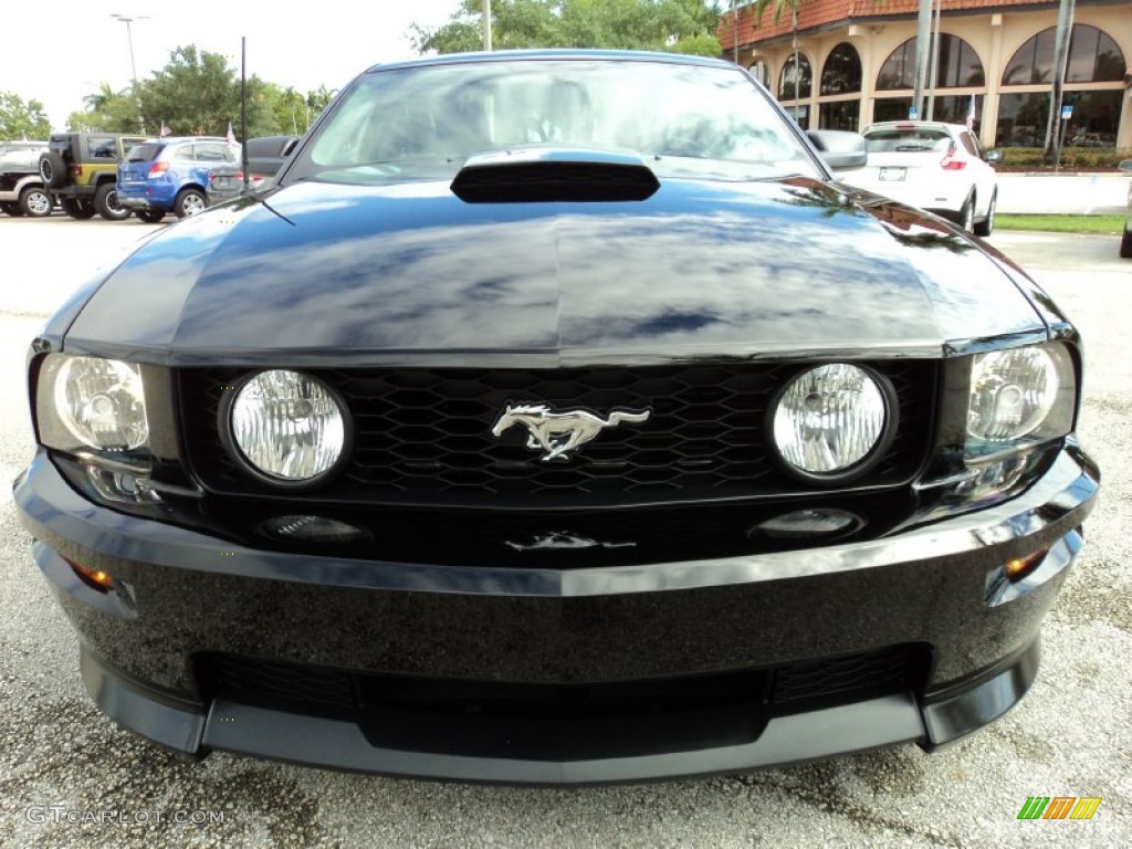 2008 Mustang GT/CS California Special Coupe - Black / Charcoal Black/Dove photo #17