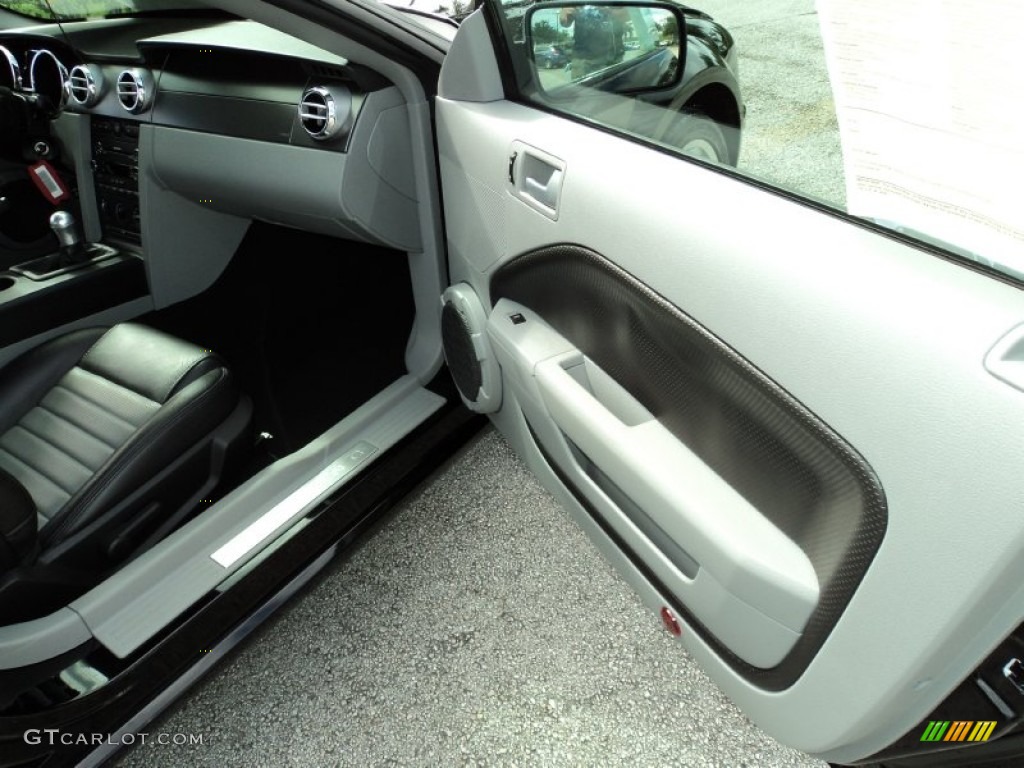 2008 Mustang GT/CS California Special Coupe - Black / Charcoal Black/Dove photo #21