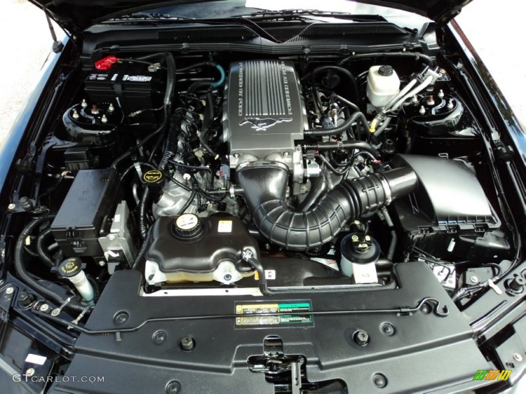 2008 Mustang GT/CS California Special Coupe - Black / Charcoal Black/Dove photo #29