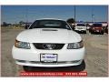 2000 Crystal White Ford Mustang V6 Coupe  photo #9