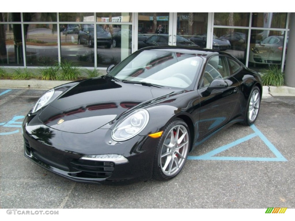 Black 2012 Porsche New 911 Carrera S Coupe Exterior Photo #65582009