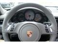 Platinum Grey 2012 Porsche New 911 Carrera S Coupe Steering Wheel