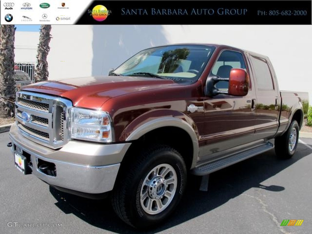 Dark Copper Metallic Ford F250 Super Duty