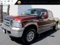 2005 Dark Copper Metallic Ford F250 Super Duty King Ranch FX4 Crew Cab 4x4  photo #1