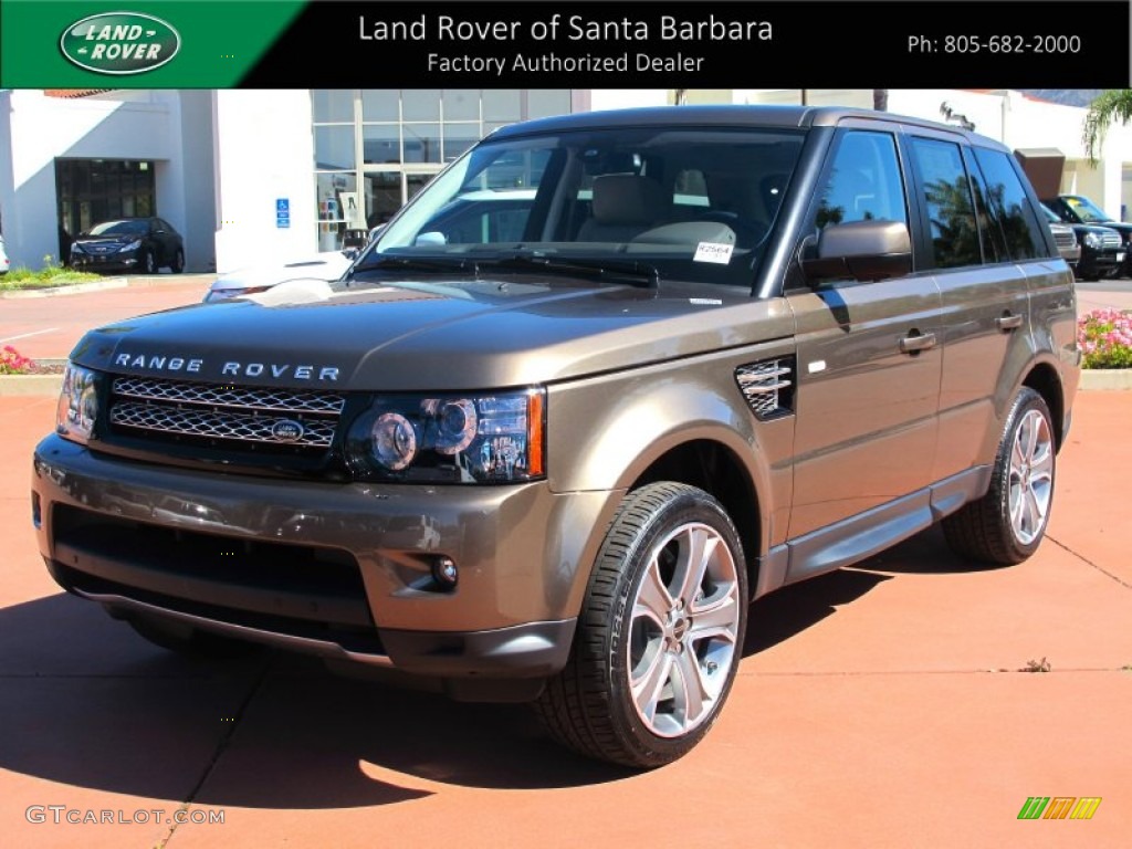 2012 Range Rover Sport Supercharged - Nara Bronze Metallic / Almond photo #1