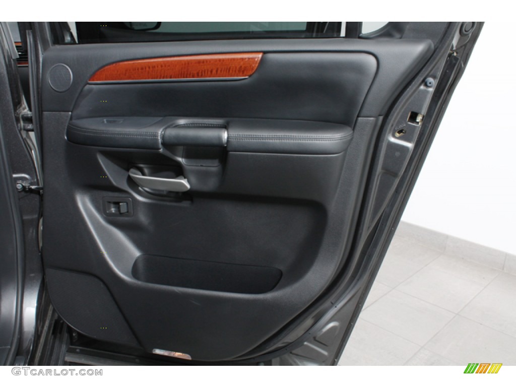 2010 Infiniti QX 56 4WD Graphite Door Panel Photo #65583359