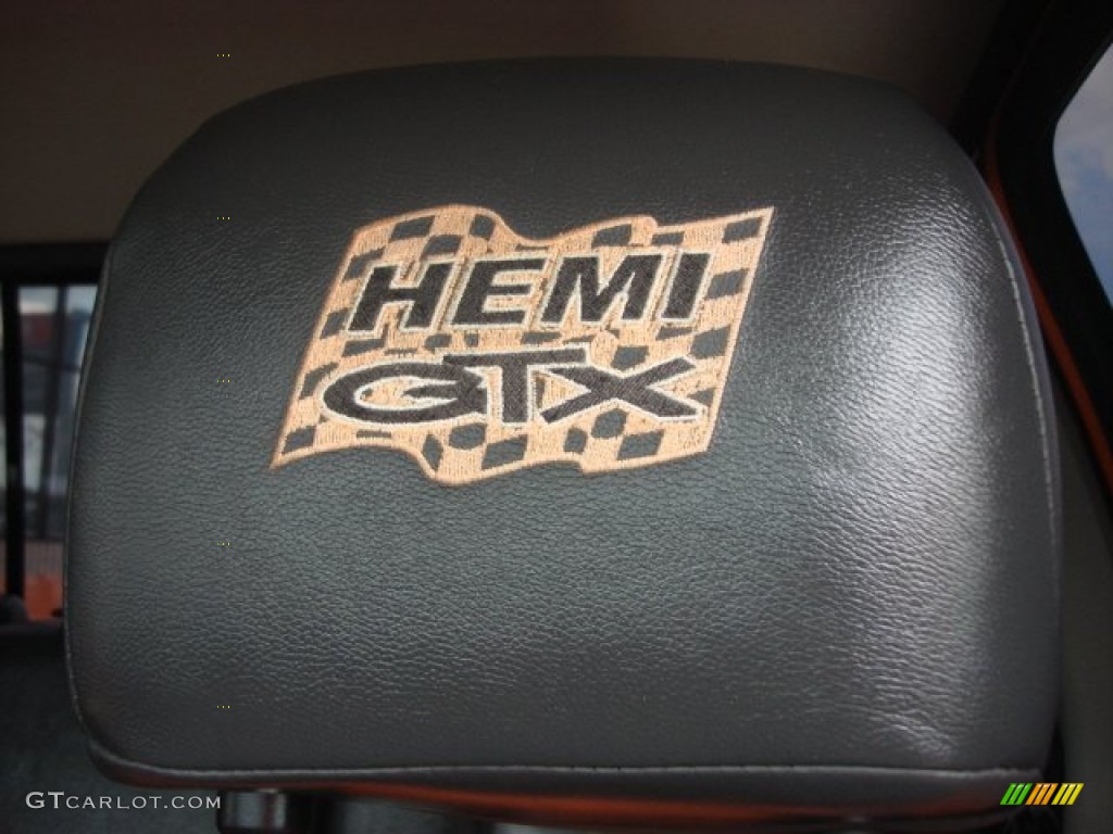 2004 Ram 1500 HEMI GTX Regular Cab - Custom Orange / Dark Slate Gray/Orange photo #17