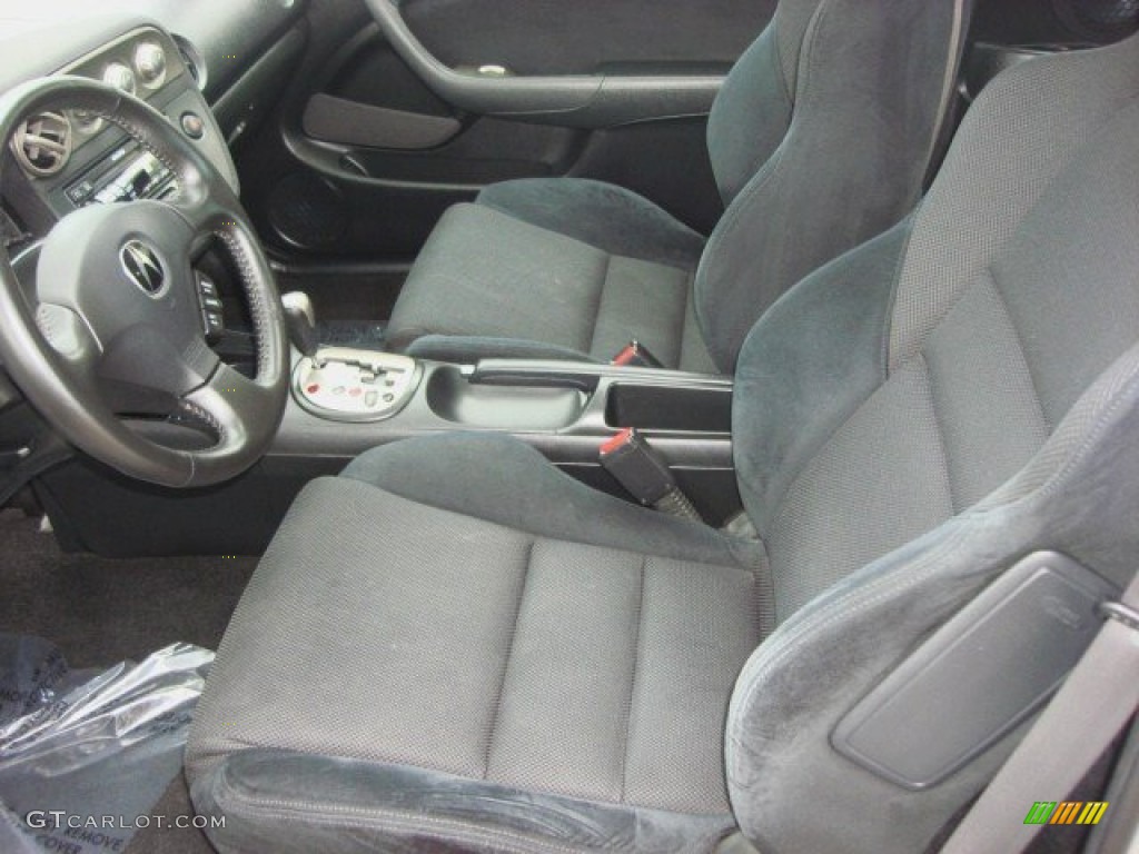 Ebony Interior 2006 Acura RSX Sports Coupe Photo #65584768