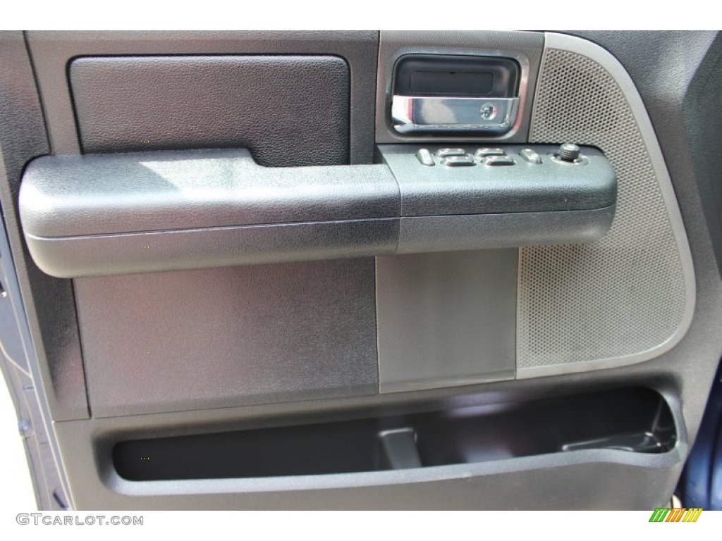 2005 F150 FX4 SuperCrew 4x4 - True Blue Metallic / Medium Flint/Dark Flint Grey photo #7