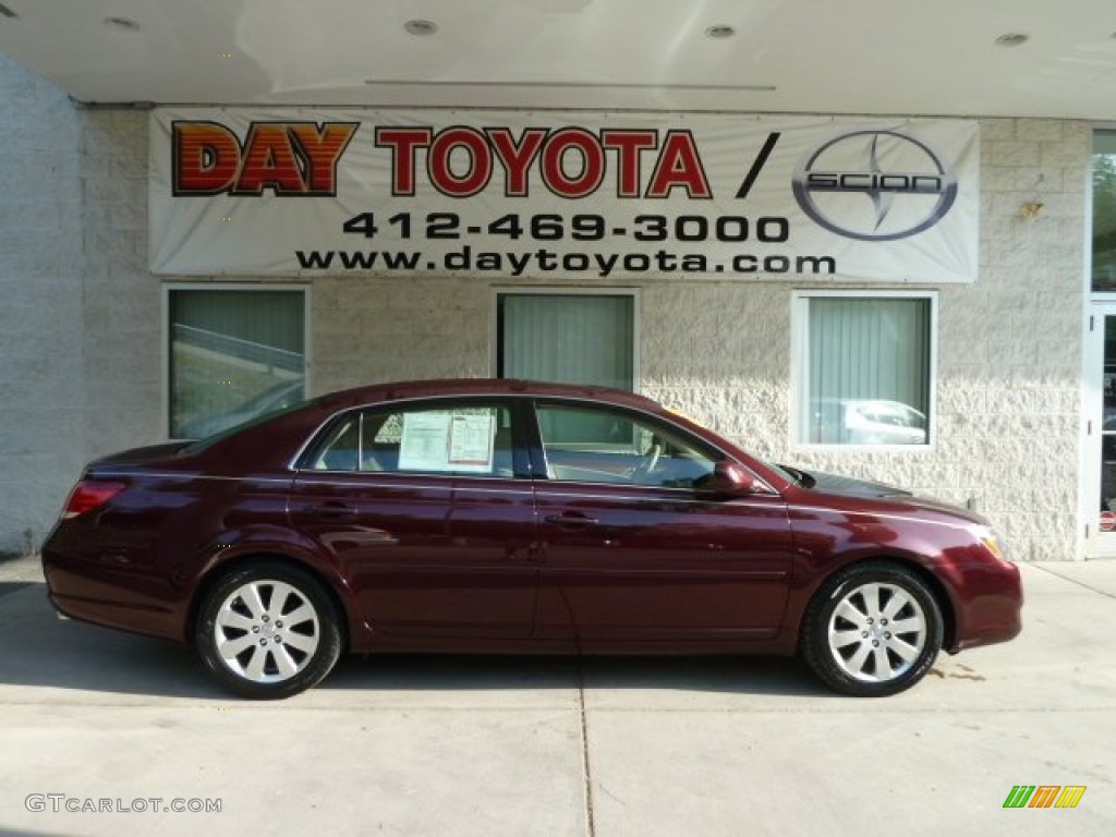 2007 Avalon XLS - Cassis Red Pearl / Ivory photo #1