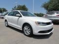Candy White - Jetta SE Sedan Photo No. 7