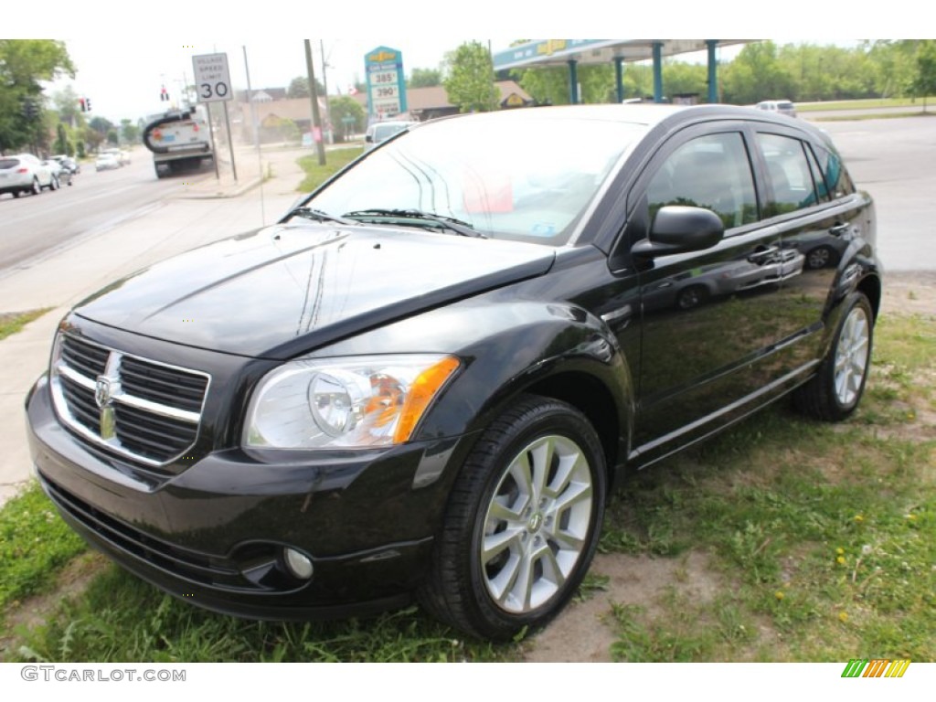 Brilliant Black Crystal Pearl Dodge Caliber