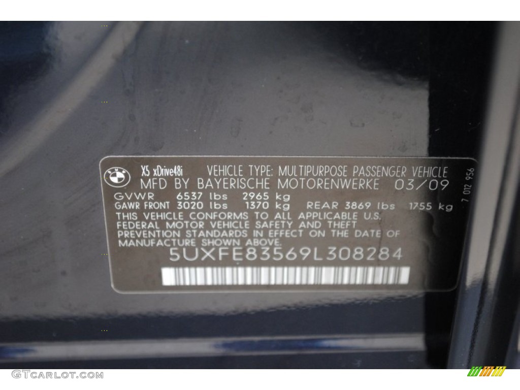2009 X5 xDrive48i - Monaco Blue Metallic / Tobacco Nevada Leather photo #19