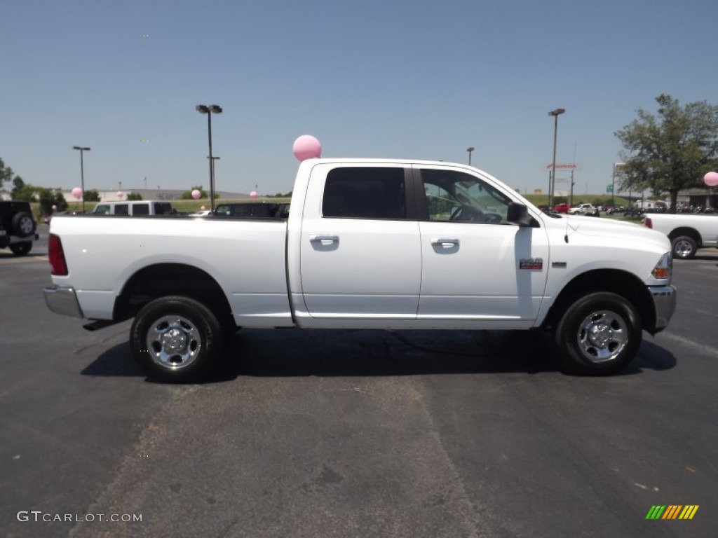 Bright White 2012 Dodge Ram 2500 HD SLT Crew Cab 4x4 Exterior Photo #65587253
