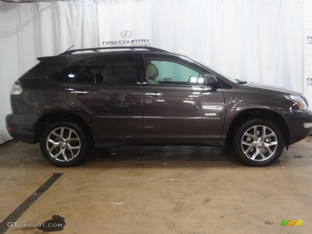 2009 RX 350 AWD - Truffle Mica / Parchment photo #2