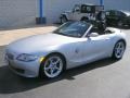 2007 Titanium Silver Metallic BMW Z4 3.0si Roadster  photo #11