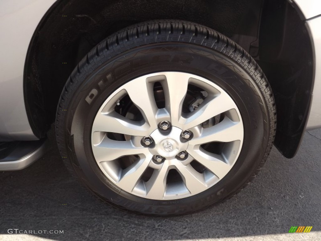 2012 Toyota Sequoia Limited 4WD Wheel Photo #65588093
