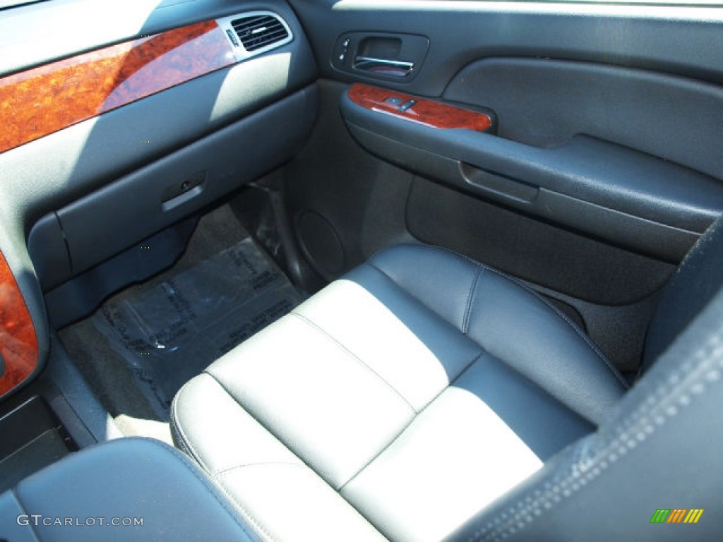 2009 Silverado 1500 LTZ Extended Cab 4x4 - Black Granite Metallic / Ebony photo #13