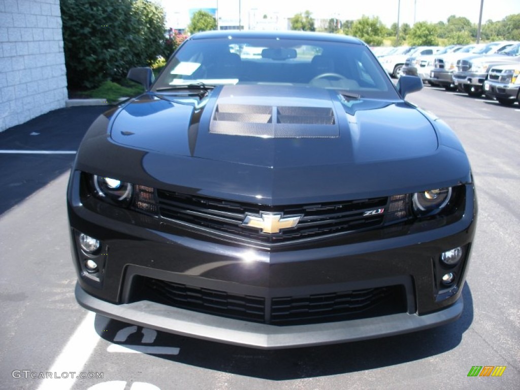 2012 Camaro ZL1 - Black / Black photo #15