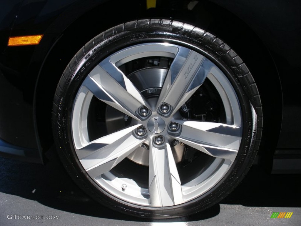 2012 Camaro ZL1 - Black / Black photo #47